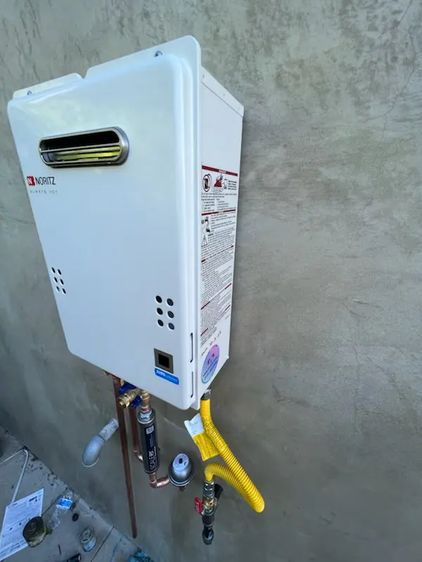 Tankless water heater installation for Brunswick homes